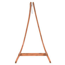 You can set up a hammock stand in the yard or on a deck, patio or balcony without needing to attach it to trees or posts. Hammock Chair Stand Supreme Tropilex