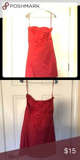 The Limited Strapless Red Mini Dress The Limited Strapless Red Mini Cocktail Dress Satin Fabric The Limited Dress Red Mini Dress Mini Cocktail Dress Mini Dress