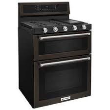 kitchenaid gas double oven convection