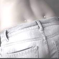 Pin By Jeneay On My Style Back Dimple Piercings Dimple Piercing Back Dermal Piercing