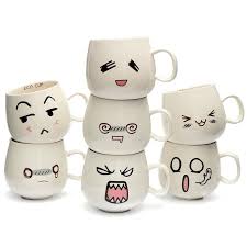 Anime Expressions Mugs Ceramicmugs 12 Different Styles To Choose From Cute Mugs Mugs Ceramic Cups