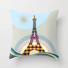 Check spelling or type a new query. Eiffel Tower Pillow French Cushion Paris Decor Gift