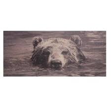 Swimming Bear Wood Wall Decor Hobby Lobby In 2020 Wood Wall Decor Wood Wall Bear Decor