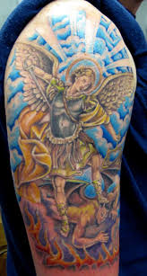While law enforcement is our main focus, we also give to firefighters, emts, those who serve in the military, and others who have dangerous jobs. St Michael 2 St Michael Patron Saint Of Law Enforcement Penny Munch Flickr