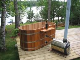 Wood Fire Spa I Wanna Try To Make One Cedar Hot Tub Portable Hot Tub Japanese Soaking Tubs