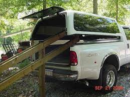 Camper Shell Lift System Fiberglass Rv