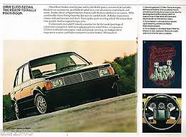 1981 Dodge Omni Dealer Sales Brochure Catalog W Color