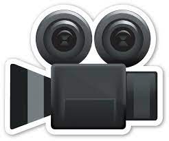 Emoji Movie Camera Transparent Png Stickpng Camera De Filme Emoji Png