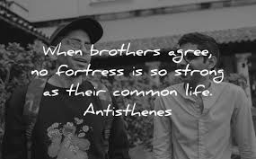 Strength quotes are a powerful thing. 155 Brother Quotes