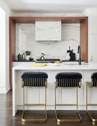 cool modern kitchen has tons of warmth