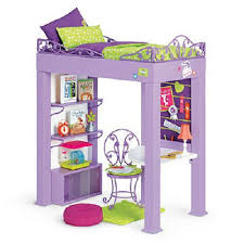 Puedes escoger entre cientos de atuendos y accesorios para vestir a tu barbie. American Girl Mckenna S Loft Bed Set Desk Bedding Bedroom 32 Pc For Mckenna Doll Habitacion De Barbie Muebles De Barbie Muebles Para Munecas