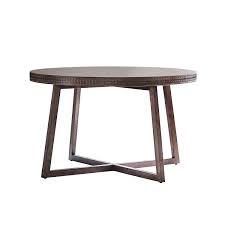 Solid mahogany wood round dining table. Gallery Boho Retreat Solid Wood Round Dining Table Furniture123