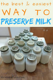 Can You Freeze Milk A Fast Easy Way To Preserve Milk Freezing Milk Frozen Milk