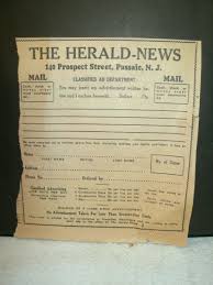 NEWSPAPER ADVERTISING--1930's The ...