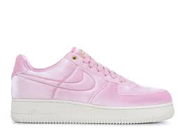 Nike Air Force 1 Low Premium Pink Velour Nike At4144 600 Pink Rise Pink Rise Sail Metallic Gold Nike Air Nike Air Force Nike