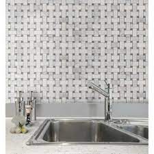 A tile wet saw makes this tile backsplash project much faster and easier…with better results than other. Porpora Marble Basketweave Mosaic Subway Wall Floor Tile Wayfair