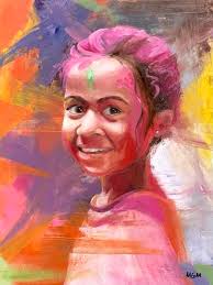 Oil painter library's artist of month