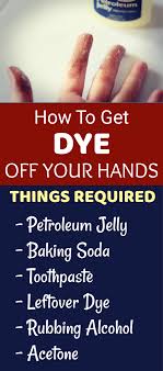 How To Get Dye Off Your Hands Try These Amazing Diy Tricks Dye Stains Hands Handwash Diytips Dyed Red Hair Dyed Tips How To Get Red Hair