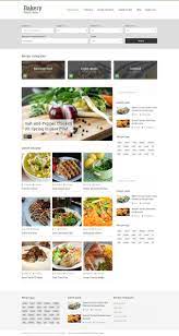 Bakery Responsive Recipes Html Template Recipe Template Single Recipes Food Website