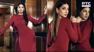 Nora Fatehi's Sexy Boobs and Booty Cleavage