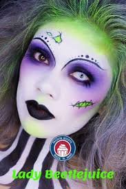 Vous Etes Food De Qui Vous Costume Halloween Beetlejuice Maquillage Vert