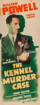 The Kennel Murder Case (1933) movie poster