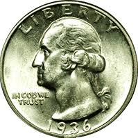 1936 D Washington Quarter Value Cointrackers