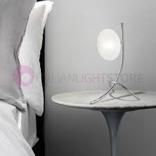 Couchtisch rund glas awesome couchtisch glas chrom ideen. Susse Tischlampe Lumen Tisch Moderne Chrom Oder Gold Design Metal Lux