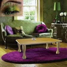 كنب اخضر وبنفسجي