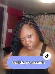 my sister the best in the city @Kisha Taylor 💜 #braidstyles #knotle...