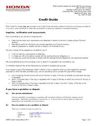 Financial reporting quality relates to the accuracy with which honda motor co. Fillable Online Boq Credit Pty Limited T As Honda Mpe Financial Services Fax Email Print Pdffiller