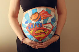 Belly Painting Super Leon Barriga Pintada La Que Pinta Bcn