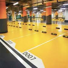 Antideslizante Impermeable Pintura Del Piso Del Garage Parking Design Epoxy Resin Flooring Garage Design