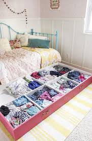 Roll Away Dresser In Small Bedroom For Extra Storage In A Small Space With Images Small Bedroom Organization Small Space Bedroom Bedroom Storage For Small Rooms