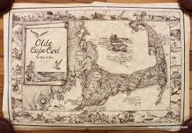 Olde Cape Cod The Way It Was Antique Maps And Charts