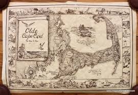 Olde Cape Cod The Way It Was Antique Maps And Charts