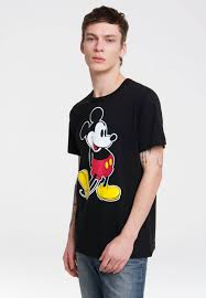 14821 paillettenshirts online kaufen &#10003 jetzt schnell bestellen! Mickey Mouse Classic Disney Herren T Shirt Logoshirt Shop De