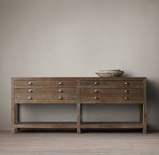 Printmaker S 80 Console Entry Console Table Restoration Hardware Backyard Table
