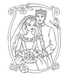 Pink floral wedding background vector. Barbie Wedding Coloring Pages Coloring Home