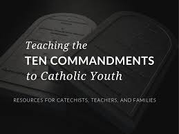 Children are frequently challenged to memorize the 10 commandments. Printables For Teaching The Ten Commandments To Youth