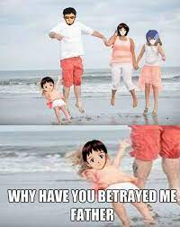 Why Have You Betrayed Me Otousan Neon Genesis Evangelion Know Your Meme