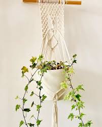 Kwietnik Handmade Doityourself Makrama Design Macrame Plant Hanger Plant Hanger Macrame Plant