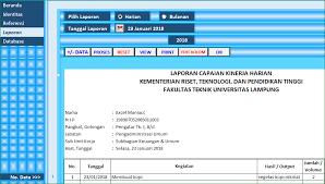 Dengan menggunakan alpeka maka sekolah bisa membuat format laporan bos (k1, k2, k3, k4, k5 3. Aplikasi Excel Laporan Kinerja Harian Versi 2 Excelmaniacs
