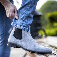 We use cookies to collect statistics to optimize site functionality and deliver content tailored to your interests. Chelsea Boot Grey Suede Thomas Bird