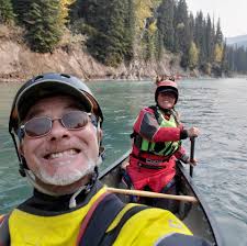 Today I had the great privilege of paddling (actually we went Canoe Poling)  with Ray Goodwin. How cool is that!!! Ray Goodwin is the UK's best known  and (many would go so