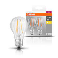 Işık verirken ısı vermeyen ışık kaynağı demektir. Osram Led Klasik Filaman A60 2 Li Paket 806 Lumen Lamba Sari Isik E27 Duy Ampul Amazon Com Tr