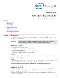 In this mode, users don't have access to . Mcafee Drive Encryption 7 1 Knowledge Center Manualzz