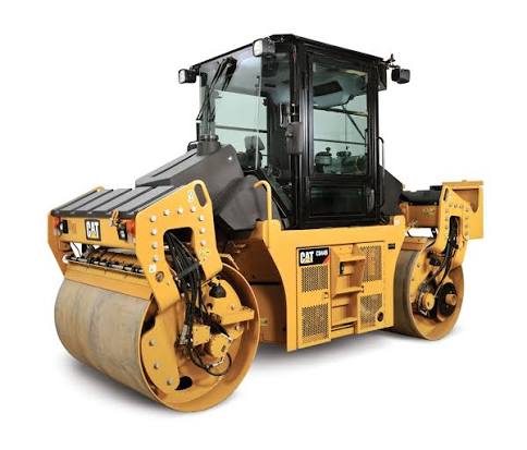 Caterpillar CD44B - Solid Drum Smooth Drum Roller