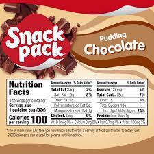 Share on facebook share on pinterest share by email more sharing options. Snack Pack Chocolate Pudding Cups Made With Real Milk 3 25 Oz 4 Pack Walmart Com Walmart Com