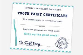 These templates make things very simple and convenient in the holiday season. Free Printable Tooth Fairy Certificate Receipt Envelope And Door Hanger